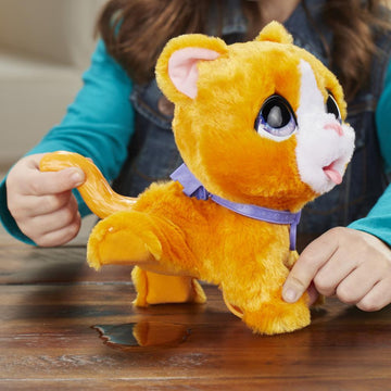 furReal Peealots Big Wags Interactive Pet Toy - Cat - 0