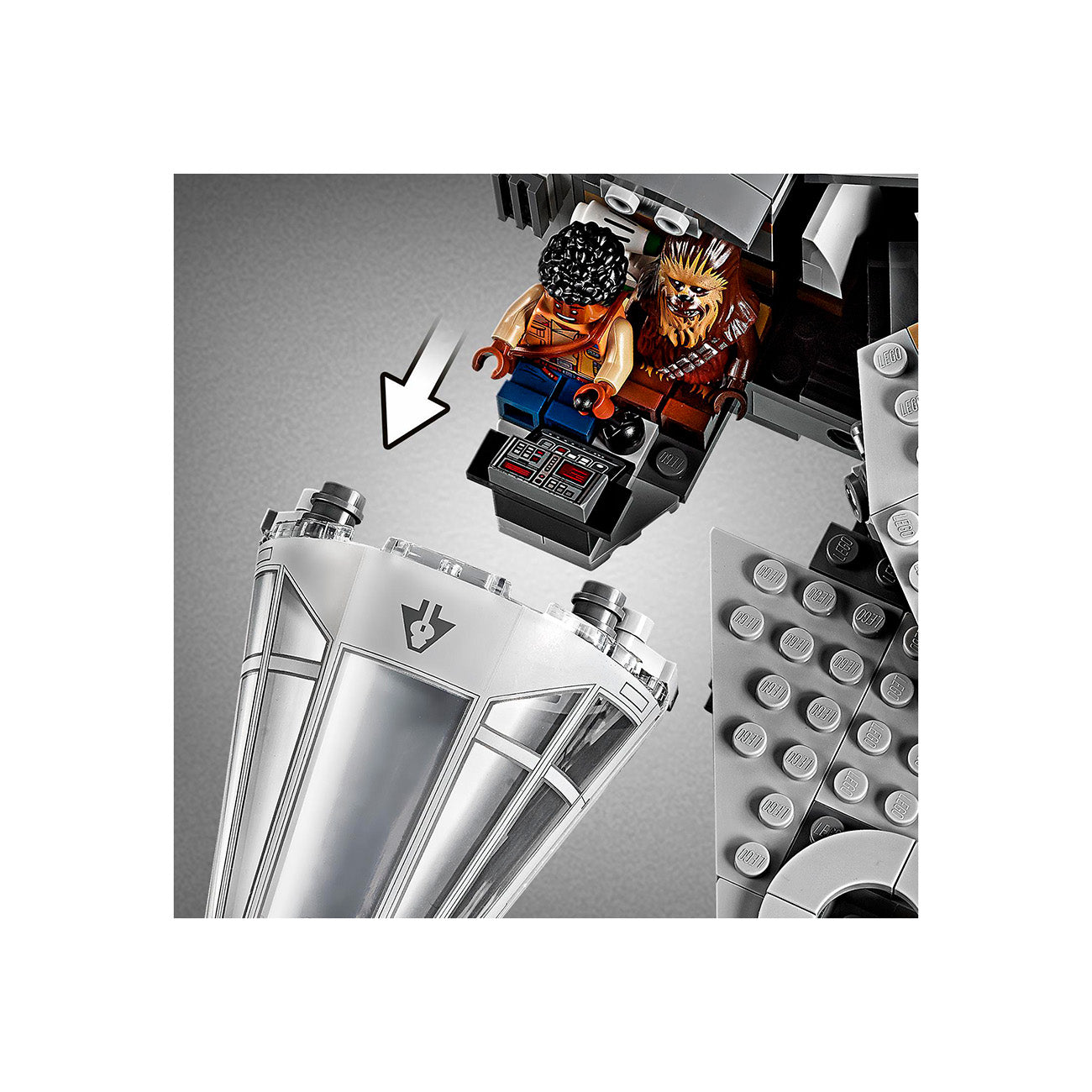 LEGO® Star Wars: The Rise of Skywalker Millennium Falcon™ Building