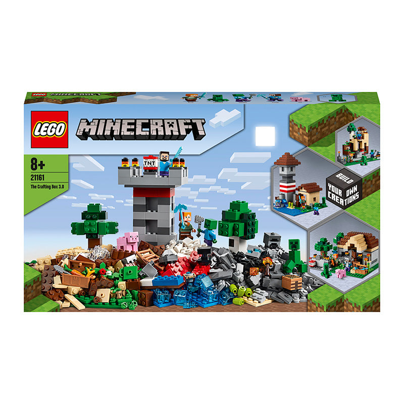 LEGO® Minecraft™ The Crafting Box 3.0 Building Kit 21161 | Import