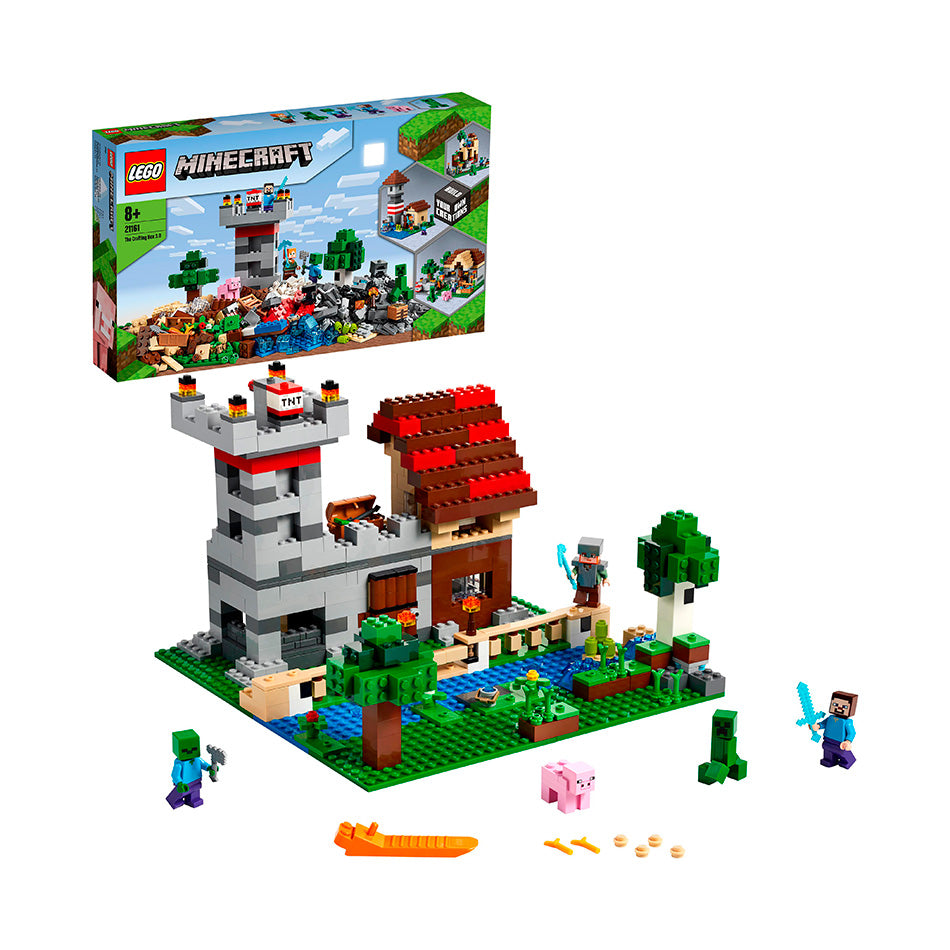 LEGO® Minecraft™ The Crafting Box 3.0 Building Kit 21161 | Import