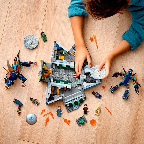 LEGO® Marvel Rise of the Domo Building Kit 76156