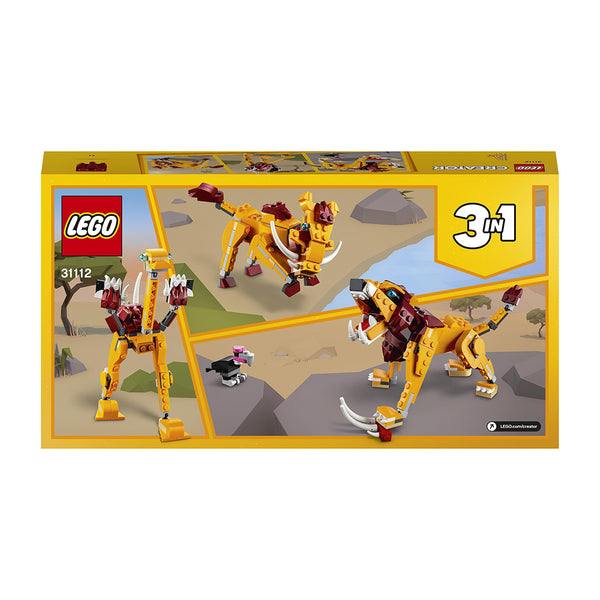LEGO® Creator 3in1 Wild Lion Building Kit 31112