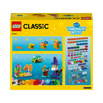 LEGO® Classic Creative Transparent Bricks Kids’ Building Kit 11013 - 0