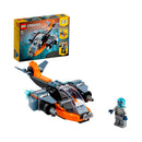 LEGO® Creator 3in1 Cyber Drone Building Kit 31111-5