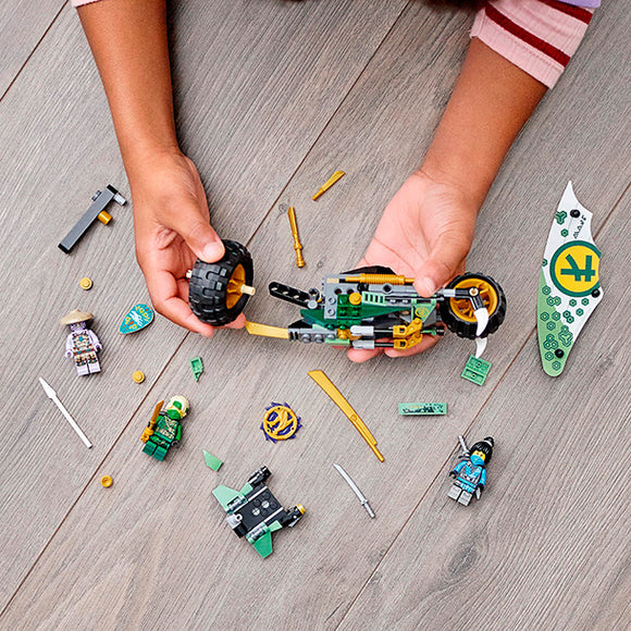 LEGO® NINJAGO® Lloyd’s Jungle Chopper Bike Building Kit 71745