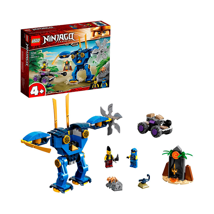 LEGO® NINJAGO® Legacy Jay's Electro Mech Building Kit 71740