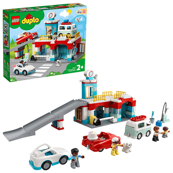 LEGO® DUPLO® Car Park and Car Wash Building Toy 10948