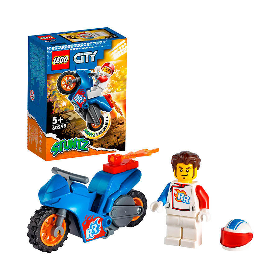 LEGO® City Rocket Stunt Bike Building Kit 60298