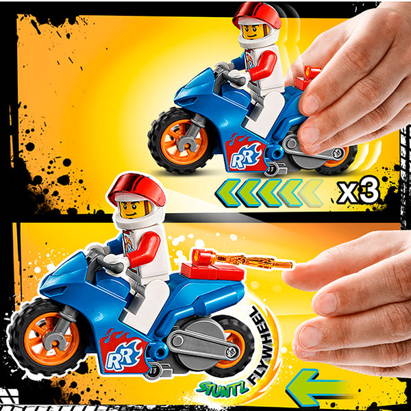 LEGO® City Rocket Stunt Bike Building Kit 60298