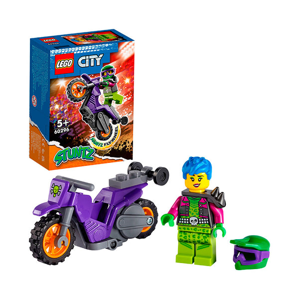 LEGO® City Wheelie Stunt Bike Building Kit 60296