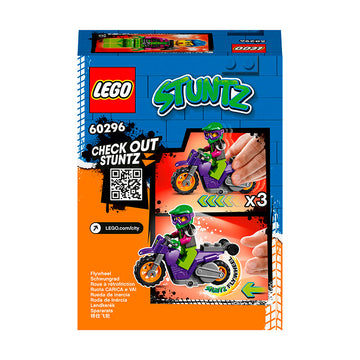 LEGO® City Wheelie Stunt Bike Building Kit 60296 - 0