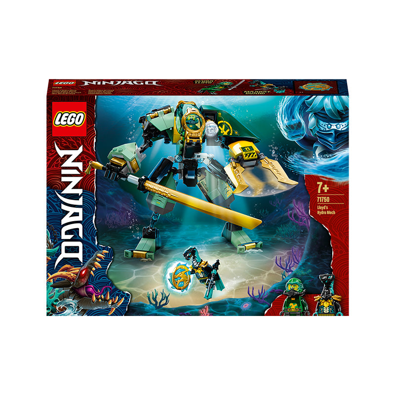 LEGO® NINJAGO® Lloyd's Hydro Mech Building Kit 71750 | Import A Toy