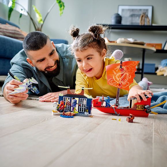 LEGO® NINJAGO® Legacy Final Flight of Destiny’s Bounty Building Kit 71749