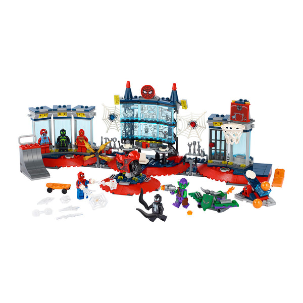 LEGO® Marvel Spider-Man Attack on the Spider Lair Building Kit 76175