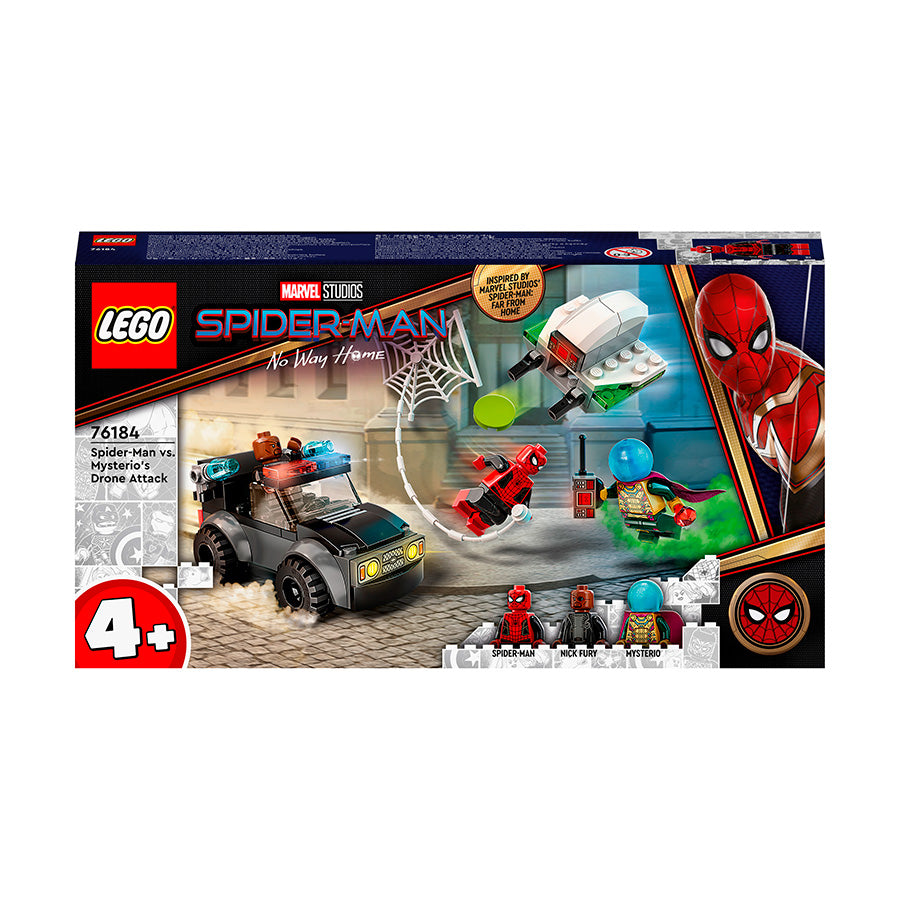 LEGO® Marvel Spider-Man vs. Mysterio's Drone Attack Building Kit