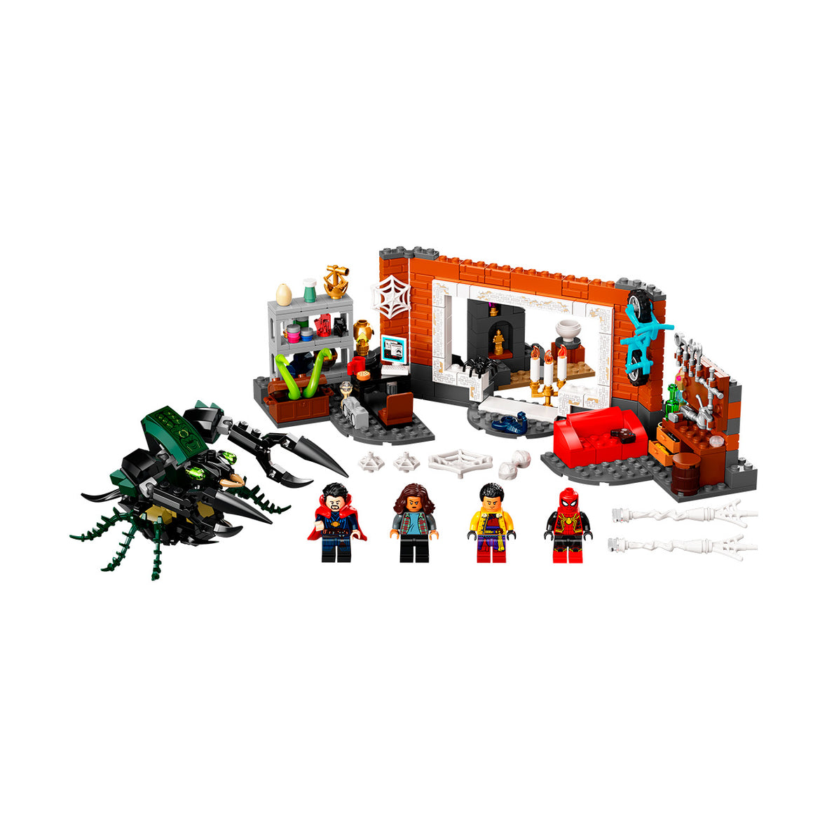 LEGO® Marvel Spider-Man at the Sanctum Workshop Building Kit 76185