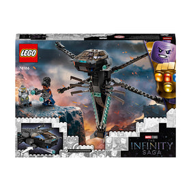 LEGO® Marvel Black Panther Dragon Flyer Building Kit 76186 - 0
