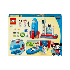 LEGO® ǀ Disney Mickey and Friends Mickey Mouse & Minnie Mouse’s Space Rocket Building Kit 10774 - 0