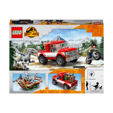LEGO® Jurassic World Blue & Beta Velociraptor Capture Building Kit 76946 - 0