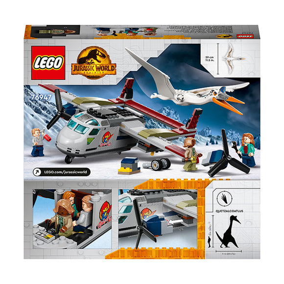 LEGO® Jurassic World Quetzalcoatlus Plane Ambush 76947