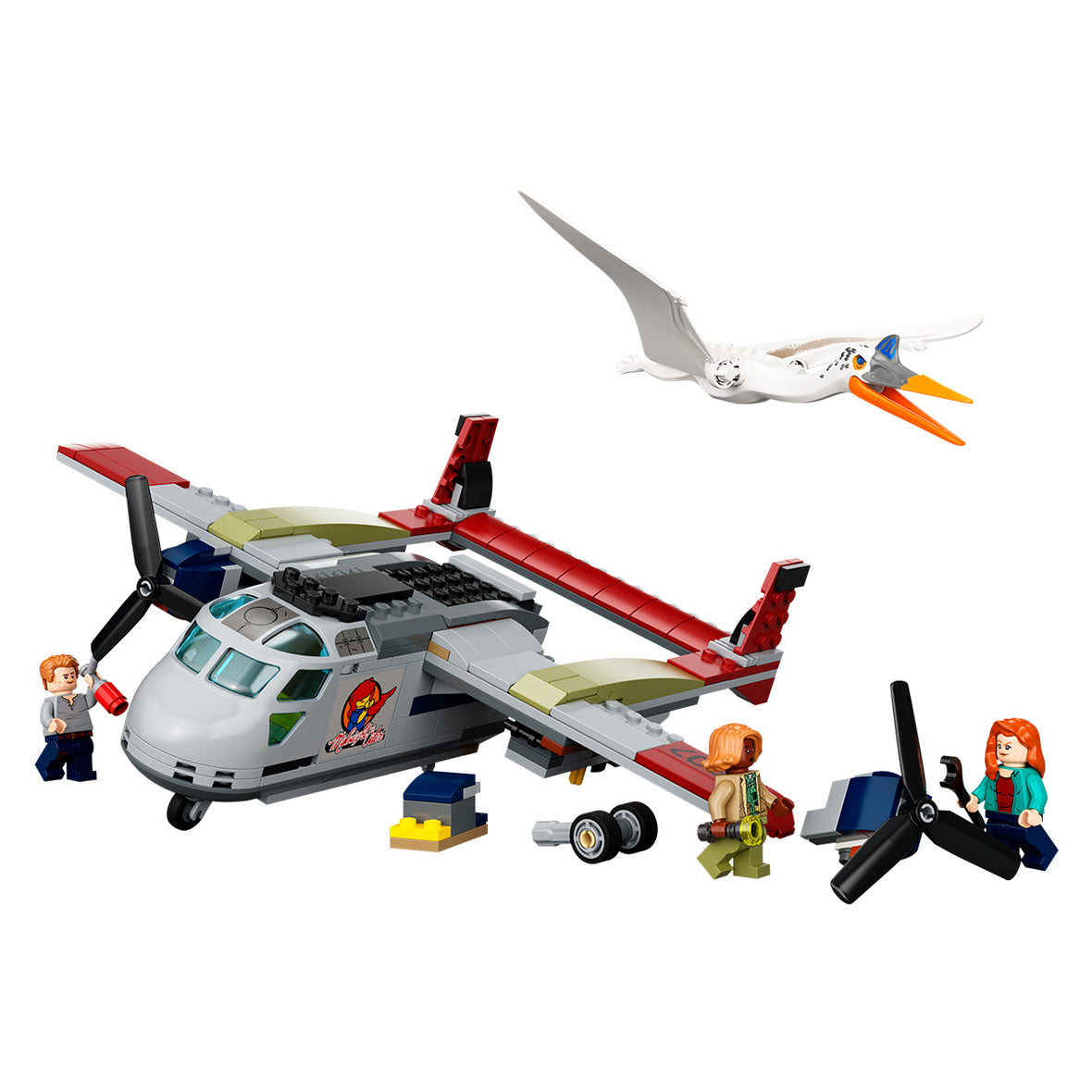 LEGO® Jurassic World Quetzalcoatlus Plane Ambush 76947