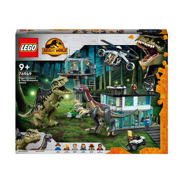 LEGO® Jurassic World Giganotosaurus & Therizinosaurus Attack 76949