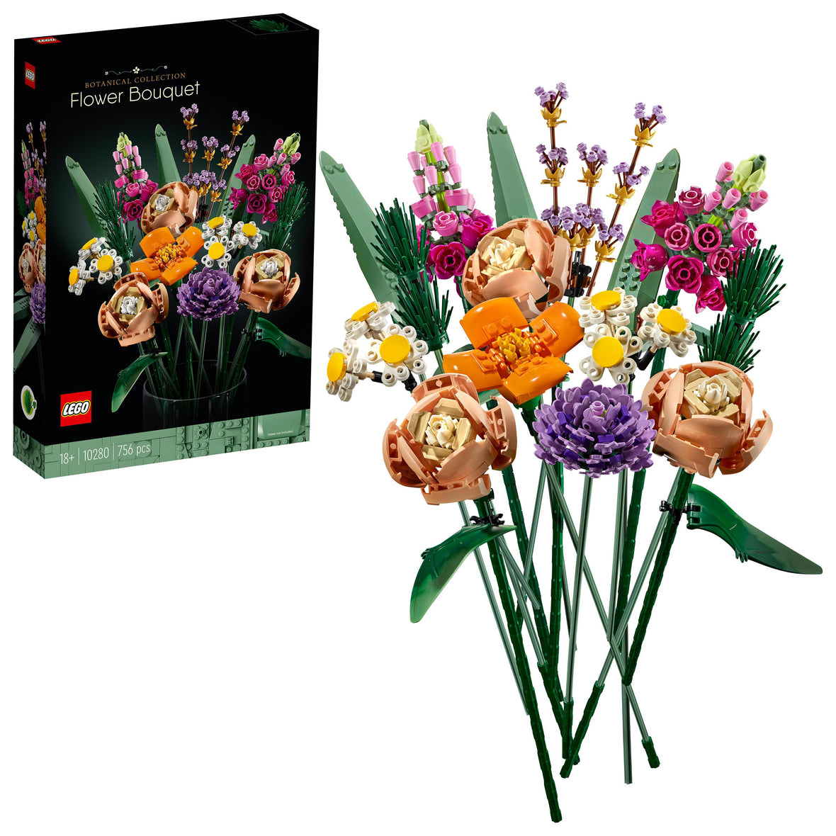 LEGO® ICONS Botanicals Flower Bouquet Building Kit 10280