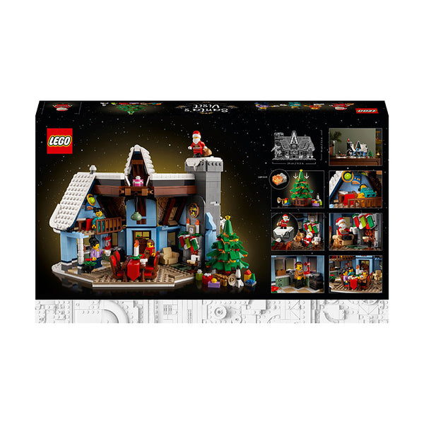 LEGO® ICONS Santa’s Visit Building Kit 10293