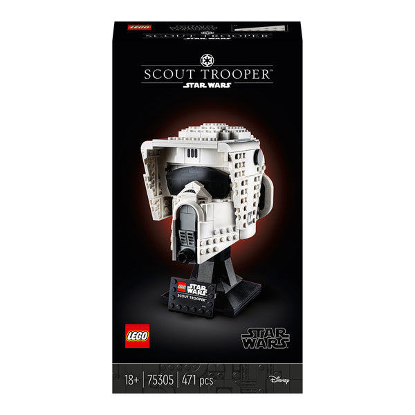 LEGO® Star Wars™ Scout Trooper™ Helmet Collectible Building Kit 75305