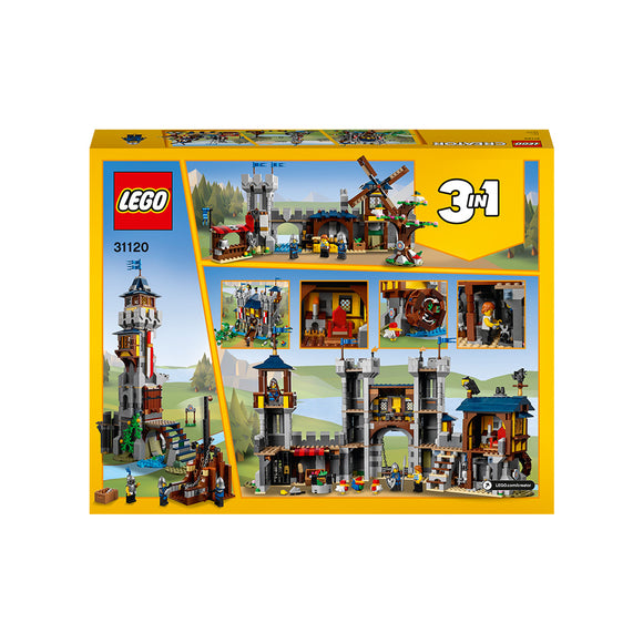 LEGO® Creator 3in1 Medieval Castle Building Kit 31120 Import A Toy