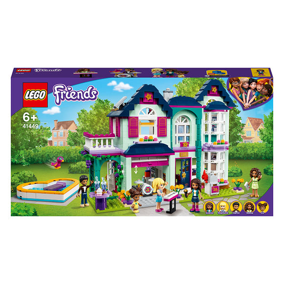 LEGO® Friends Andrea's Family House Building Kit 41449 Import A Toy