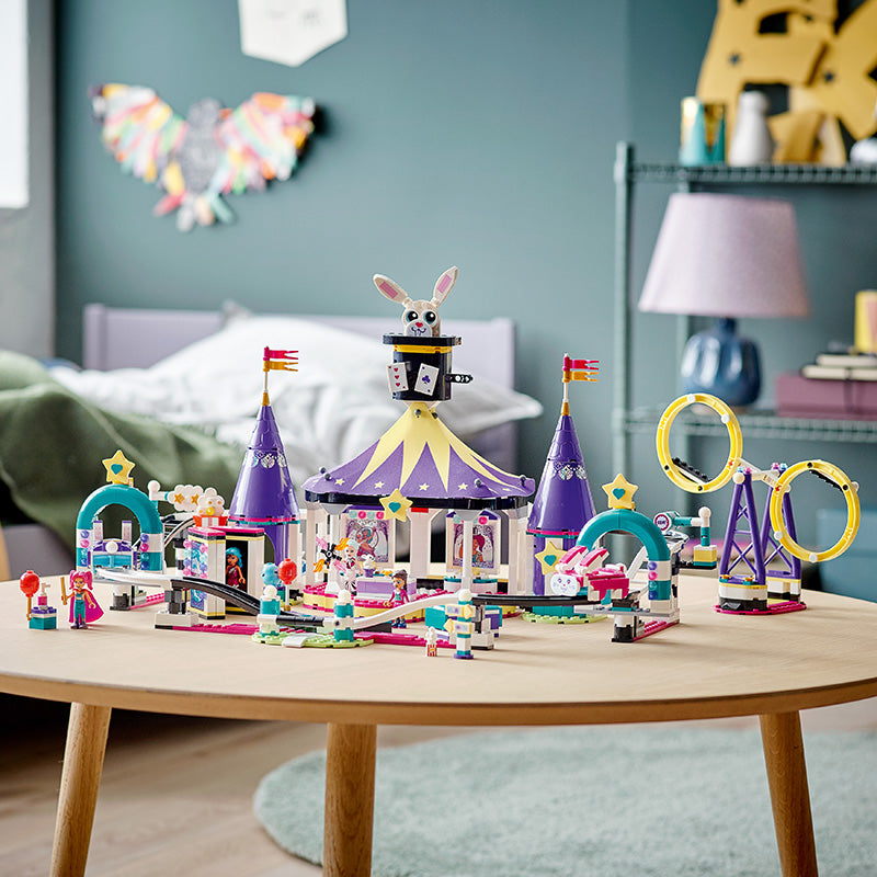 LEGO® Friends Magical Funfair Roller Coaster Building Kit 41685