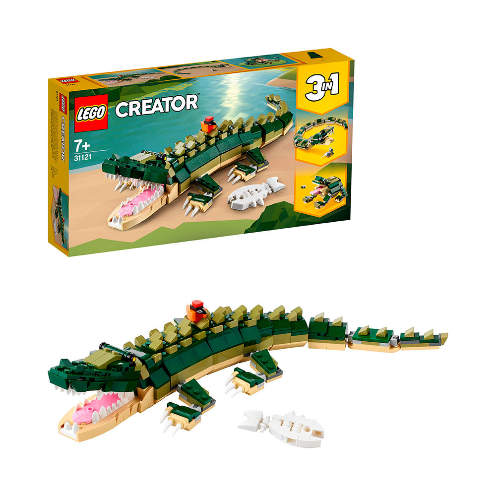 LEGO® Creator 3in1 Crocodile Building Kit 31121