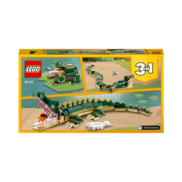 LEGO® Creator 3in1 Crocodile Building Kit 31121 - 0