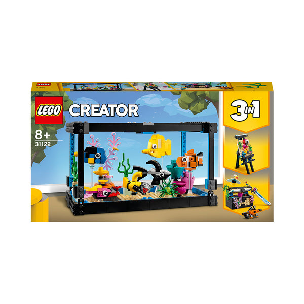 LEGO® Creator 3in1 Fish Tank Building Kit 31122 | Import A Toy