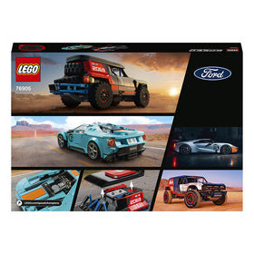LEGO® Speed Champions Ford GT Heritage Edition and Bronco R Building Kit 76905 - 0