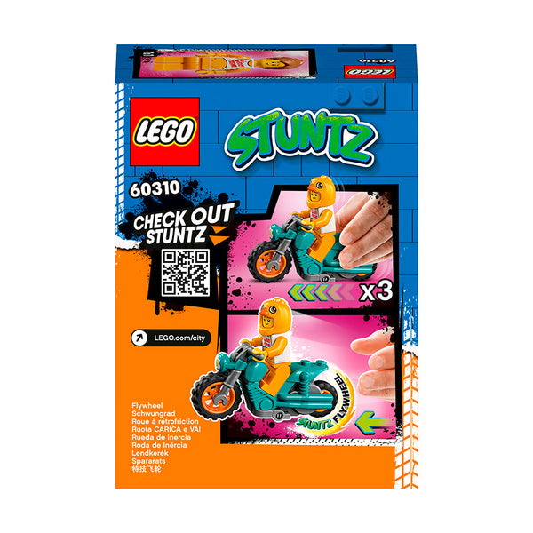 LEGO® City Chicken Stunt Bike Building Kit 60310