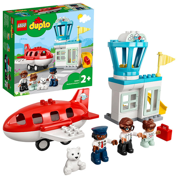 LEGO® DUPLO® Town Aeroplane & Airport 10961 Building Toy