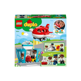 LEGO® DUPLO® Town Aeroplane & Airport 10961 Building Toy - 0
