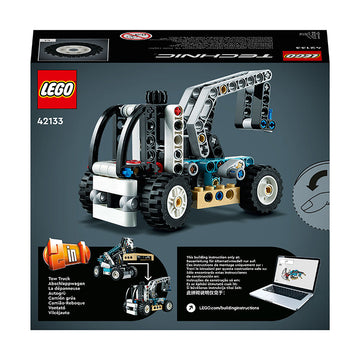 LEGO® Technic™ Telehandler Model Building Kit 42133 - 0