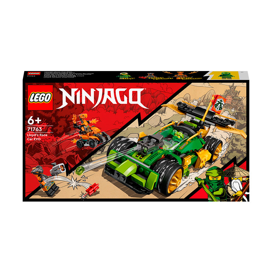 コレクション i LEGO® NINJAGO® Lloyd's Race Car EVO Building Kit 71763 | Import A Toy