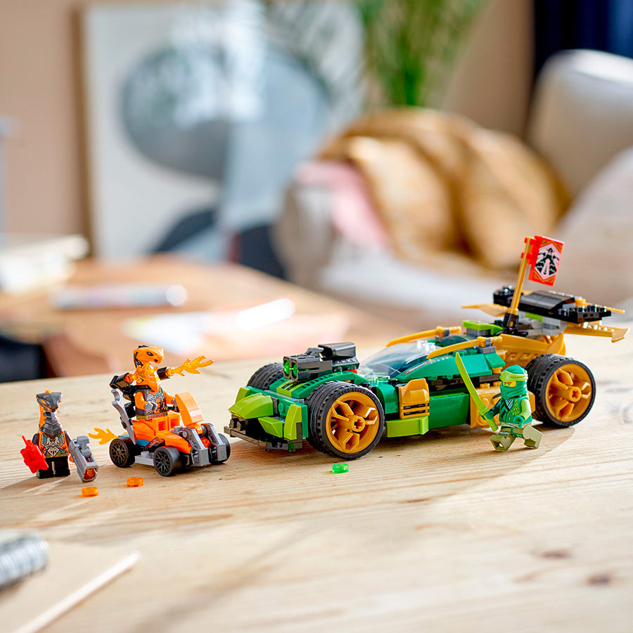 LEGO® NINJAGO® Lloyd's Race Car EVO Building Kit 71763 | Import A Toy