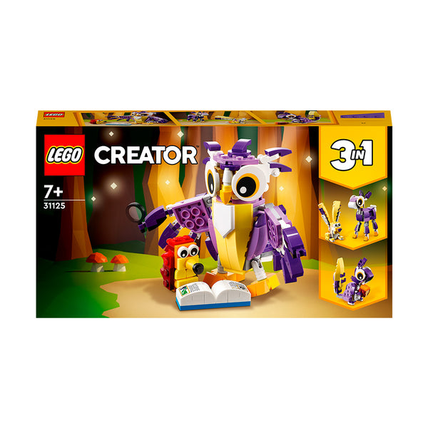 LEGO® Creator 3in1 Fantasy Forest Creatures Building Kit 31125