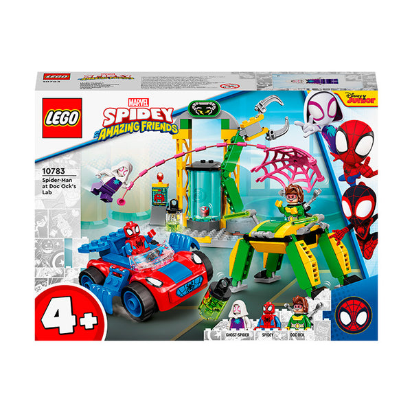 LEGO® Marvel Spidey And His Amazing Friends Spider-Man at Doc Ock’s Lab 10783