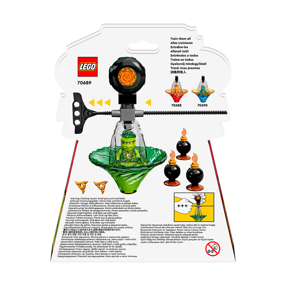 LEGO® NINJAGO® Lloyd’s Spinjitzu Ninja Training Building Kit 70689