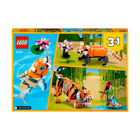 LEGO® Creator 3in1 Majestic Tiger Building Kit 31129 - 0