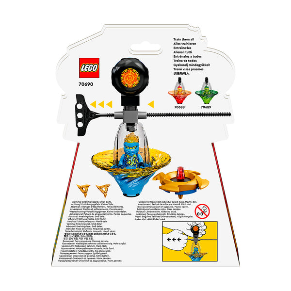 LEGO® NINJAGO® Jay’s Spinjitzu Ninja Training Building Kit 70690