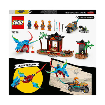LEGO® NINJAGO® Ninja Dragon Temple Building Kit 71759 - 0