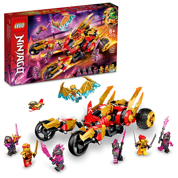 休み中 LEGO® NINJAGO® Kai's Golden Dragon Raider Building Kit 71773