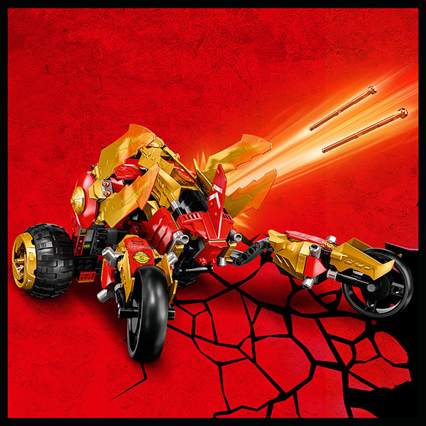 LEGO® NINJAGO® Kai's Golden Dragon Raider Building Kit 71773